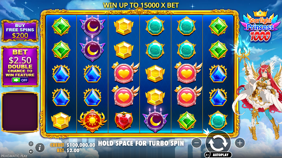 Starlight Princess 1000 (Pragmatic Play) Image 1